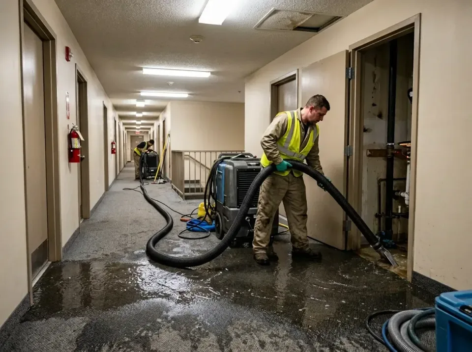 multi-unit-apartment-hallway-f-005 — frequently asked questions, Emergency Burst Pipe Water Extraction & Removal in Corydon,…